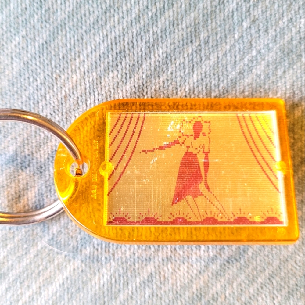 Picture Changing Keychain - Lady Changing Clothes Jewelry Store Ho Phone Cary NC